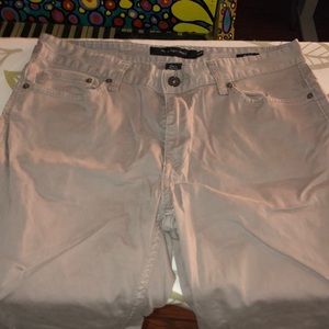 Calvin Klein Jeans 32 x 30 White Khakis